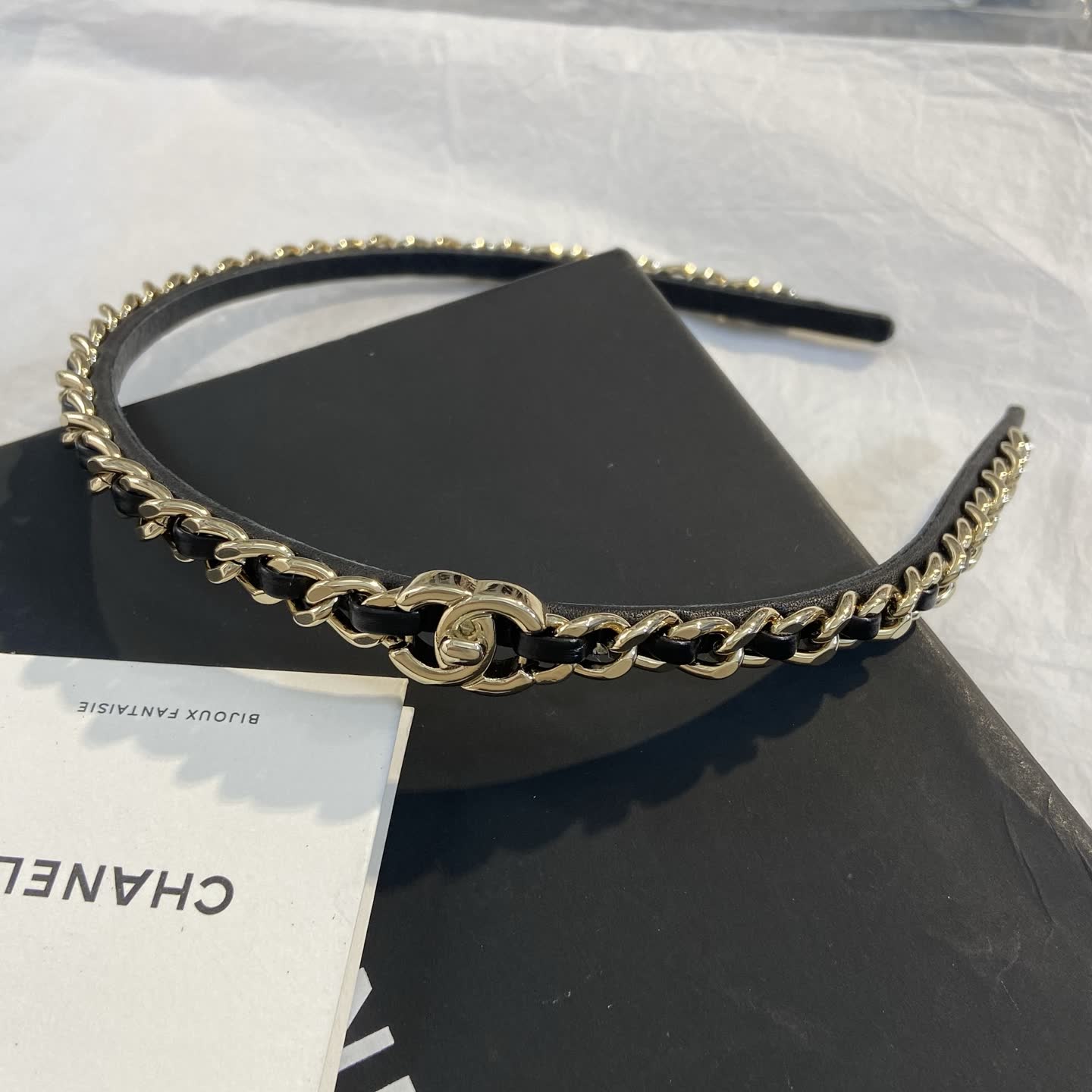 Chanel Chain Link Headband